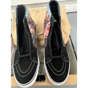 RARE Vans Iron Maiden x SK8-Hi LX The Trooper Skate Shoes Heavy Metal Rare Rock Vans Sk8-hi X Iron Maiden  main image 2